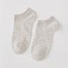 Women's Spring and Summer Leisure Candy Color Solid Color Invisible Light Mouth Cotton Boat Socks