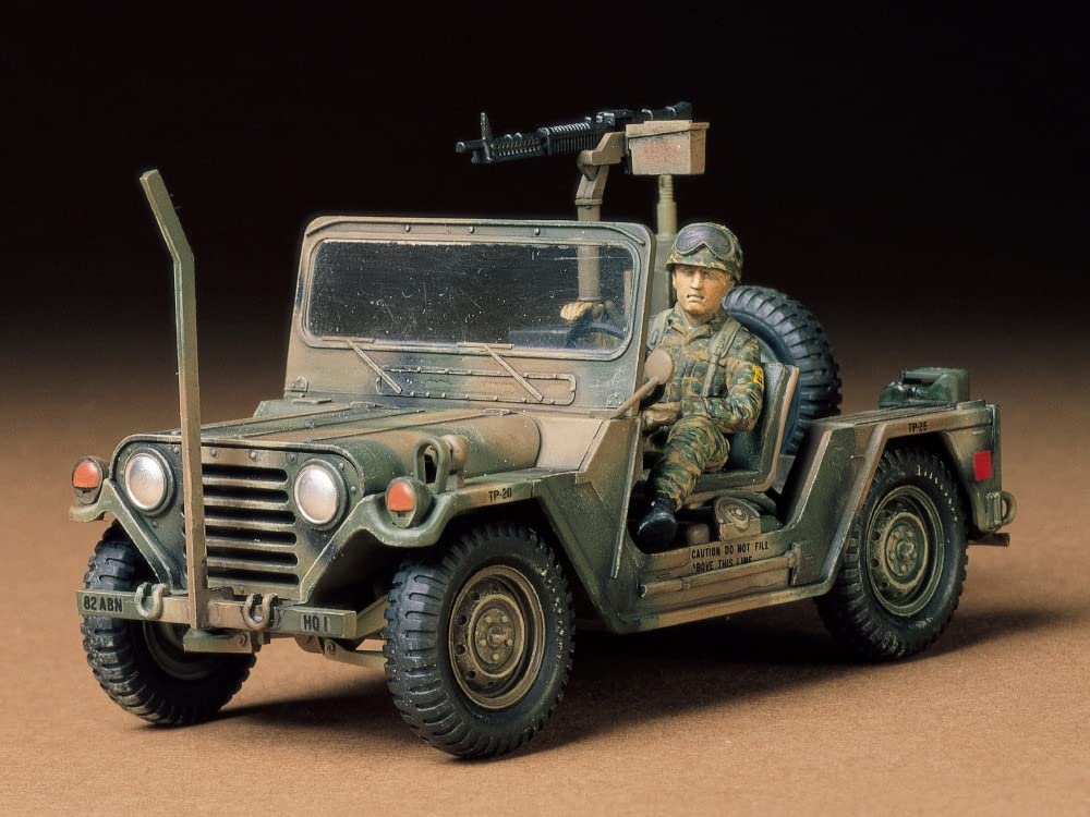 Tamiya Military Miniature Series 123 Army M151A2 Ford Matt Kennedy Jeep Plastic Model 35123 1/35 No. U.S.