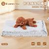 Plush Square Pet Bed Dogs Cats Soft Deep Sleep Nest Sofa Cushion Multi-Season Indoor Use