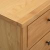 Chest of Drawers 105 x 33.5 x 73 cm Solid Oak