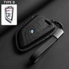 Leather Car Key Case Full Flip Shell For BMW 1 3 5 7 Series 320i 530i 550i F20 F15 F16 F48 G20 G30 G01 G02 G05 G11 X1 X3 X4 X5 NH8