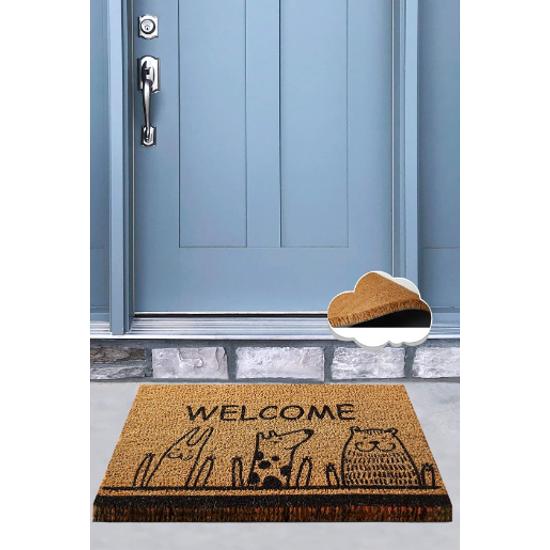 Coco Natural Koko Doormat Bristle Doormat Νήμα καρύδας