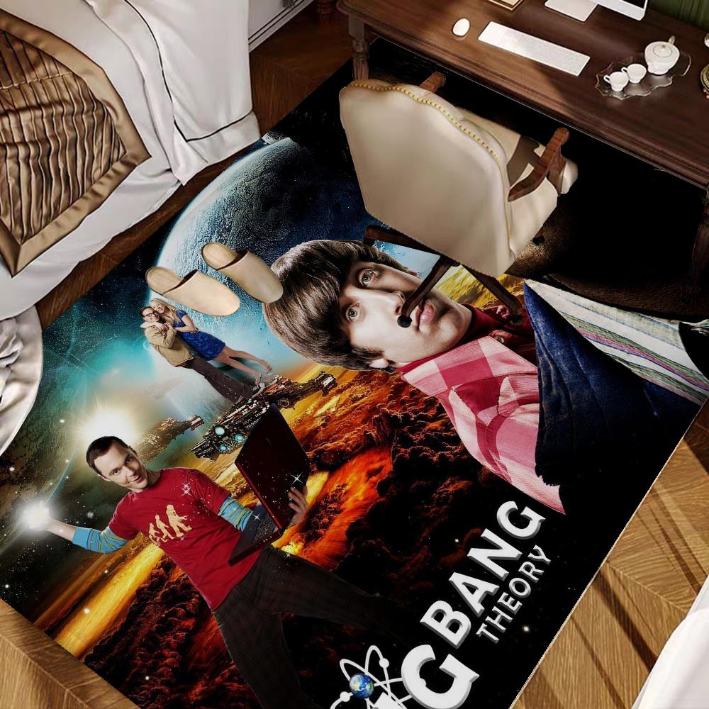 The Big Bang Theory Bathroom Mat Retro Multiple Choice Living Room Kitchen Rug Non-Slip Bedside Mats