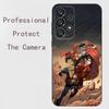 I-Invincible Phone Case For Samsung Galaxy A91,A80,A73,A72 ,A71,A53A52,A32 ,A31A22,A21s,A20,Black Cover