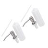 2 Sets Soap Dispenser for Kitchen Sink 304 Stainless Steel Built in Soap Dispenser Countertop Pump Head with 300ML
