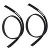1Pair Roof Drip Side Finish Center Drainage Channel Sealing Strip For Toyota Prius V 2012-2017 75555-47050 75556-47050