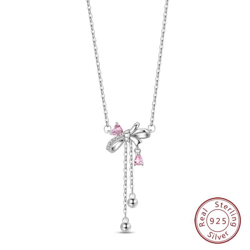 Necklace 925 Silver Cross Moonlight Guardian Dreamcatcher Necklace For Women Fashion Birthday Anniversary Jewelry Gifts