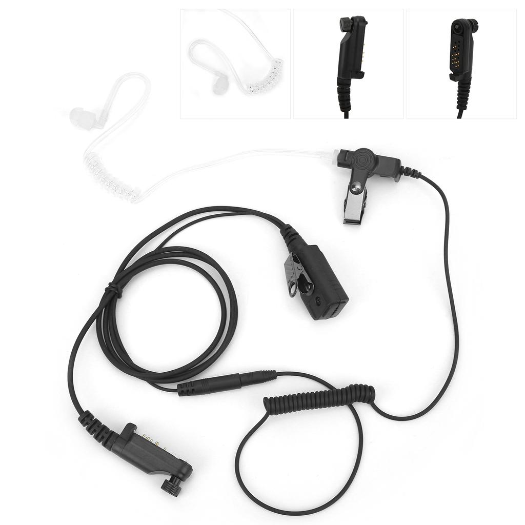 Walkie Talkie Earpiece Split Design Headset for Hytera X1P X1EX1 PD600 PD680 for Retail