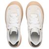 Li Ning Honey Platform Slip Resistant Abrasion Resistant Low top Casual Shoes Women's White Beige Black AGCU418-1