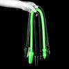 Anal Plug Double-Headed Transparent Super Long Safety TPE Smooth Soft Waterproof Manual Vaginal G-Spot Massager Conical