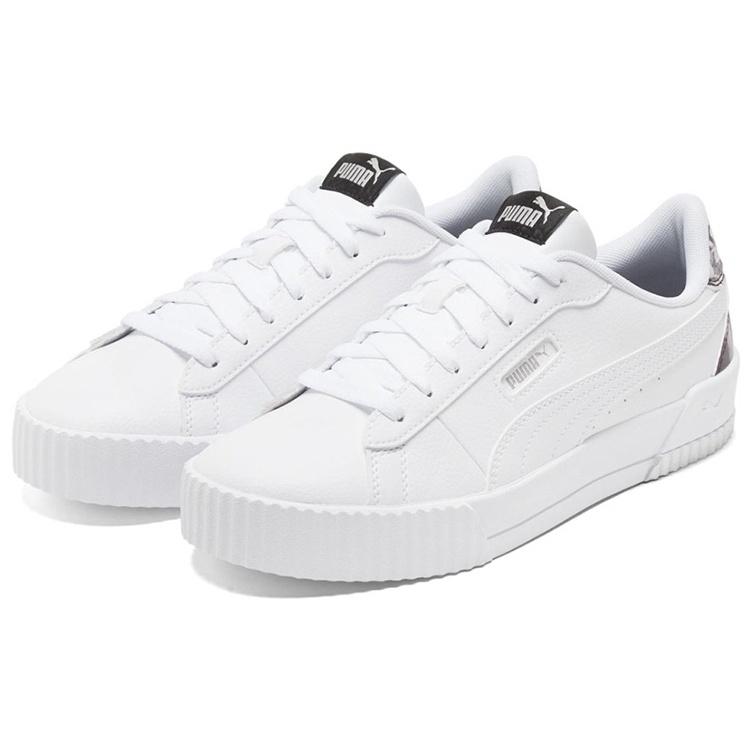 (WMNS) PUMA Carina Crew Untamed Su Für Freizeitschuhe Weiß/Schwarz Damen 375960-02