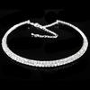Fashion Elegant Rhinestone Women Collar Choker Necklace for Wedding Birthday Jewelry