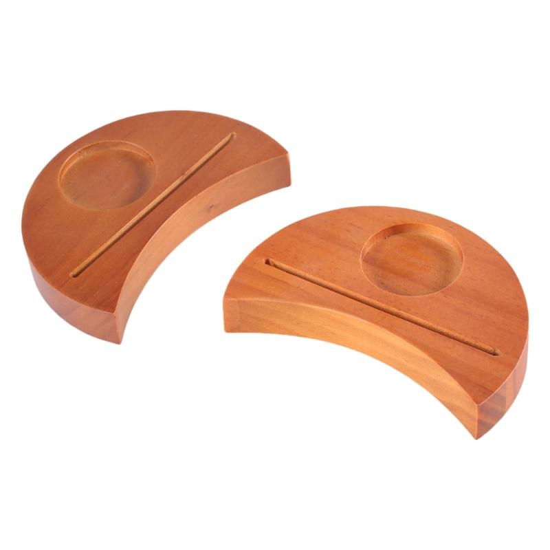 Moon Shape Tarot Card Holder Create Serenes Ambiances For Your Divination Tool Tarot Card Display Wood Craftsmanship