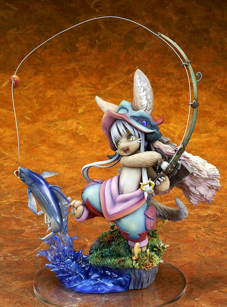 Q Made in Abyss Nanachi Ganki Trout Fishing Height 230mm PVC Painted Completed Figure Resale Q's ~ ~ approx. Non-scale