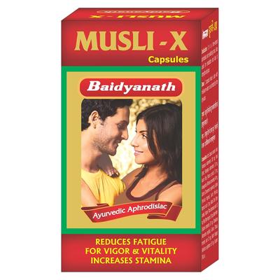 Musli X Ayurvedic Capsules 30 Count for Strength Energy and Vitality Daily Support