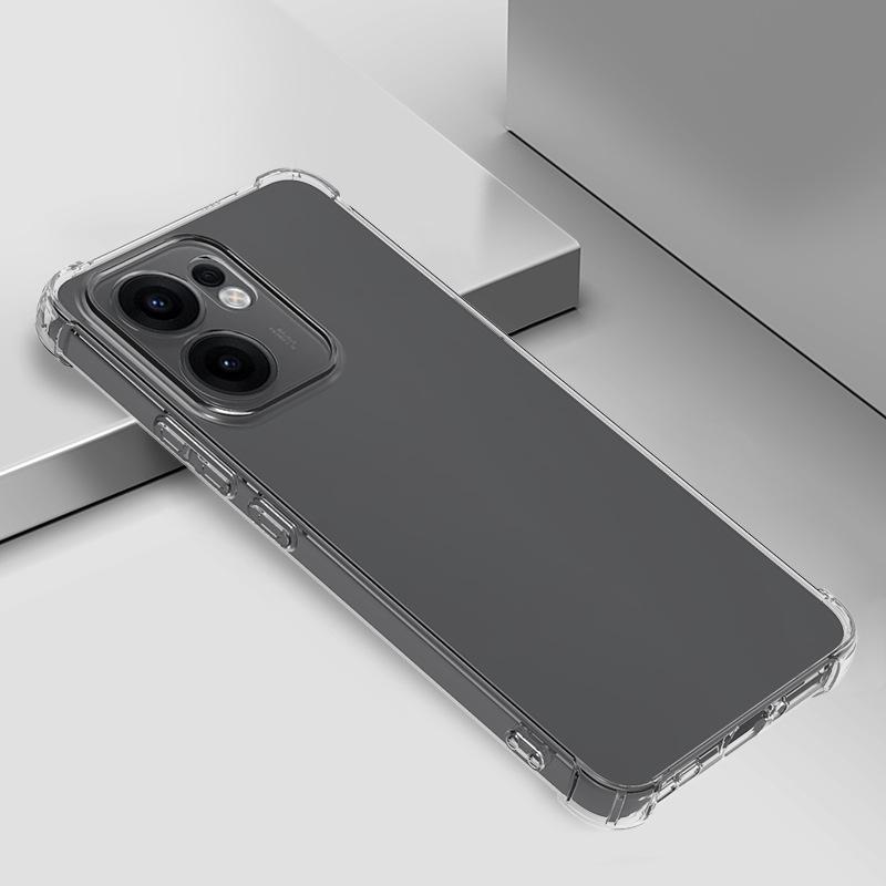 Applicable to OPPO Find X9Ultra four corners anti-drop transparent case Find X8 airbag thickened TPU protective cover