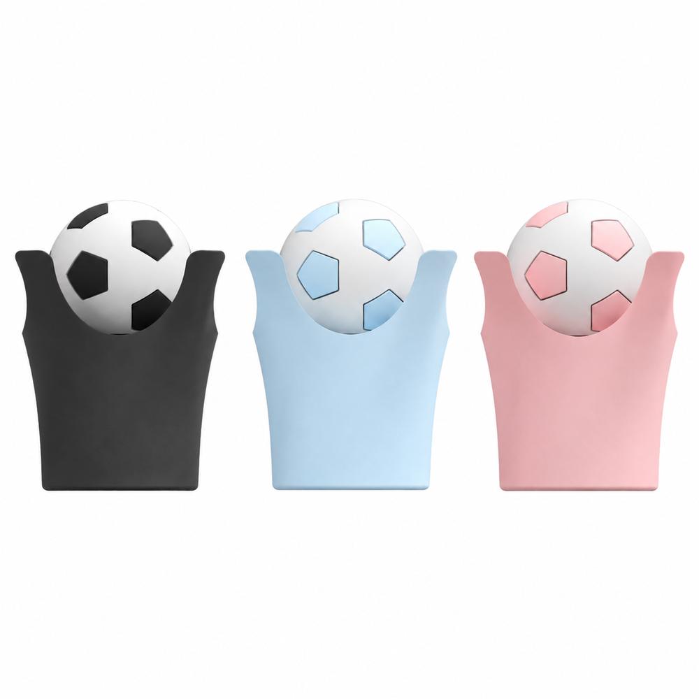 Soccer Ball Design Champagne Bottle Cap Flexible Reusable Bottle Plug Bottle Sealer Kitchen Use