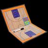 WEZHO Faltbares Basketball Taktikbrett