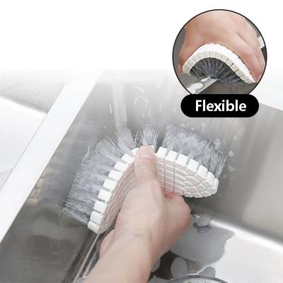 Multifunctional Laundry Brush Bathroom Bathtub Floor No Dead Corners Bathtub Kitchen and Stove Cleaning Brush