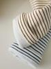 Kids' Winter Striped Velvet-Enhanced Thick Warm High-Collar Long-Sleeve T-Shirt