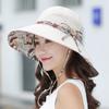 Hat Ladies Summer Sun Hat Ethnic Style Big Edge Sun Hat Outdoor Travel Versatile Sun Protection Hat Foldable