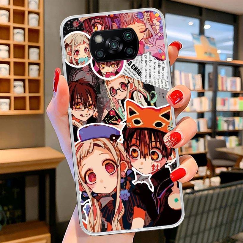 Étui de téléphone Hanté Hanako Kun Anime pour Xiaomi Poco F7 Ultra X7 X6 X5 Pro M7 Redmi 15C 15 13C 13 12C 12 10C 10 9A 9C