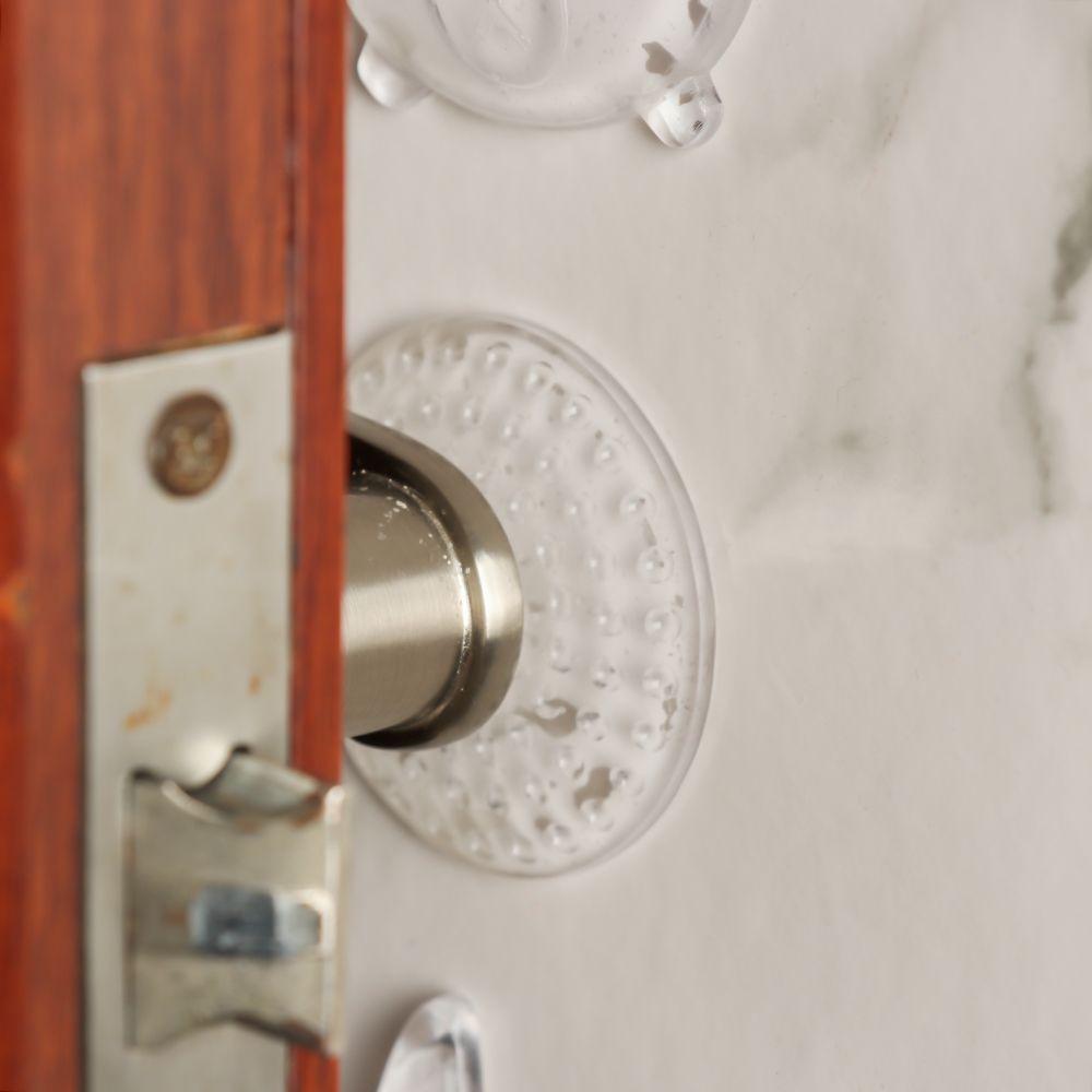 Waterable Wall Crash Handle Bumpers Transparent Protection Stickers Anti Collision Pads Door Stops