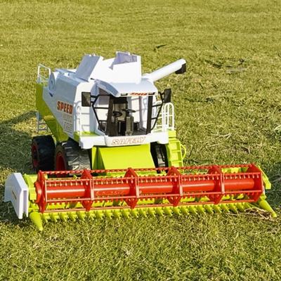 Hohe Simulation Bauernhof Traktor Spielzeug Bewegliches Gelenk Trägheitsantrieb Mähdrescher LKW Modell Lernfahrzeug Spielzeug Bauernhof LKW Spielzeug