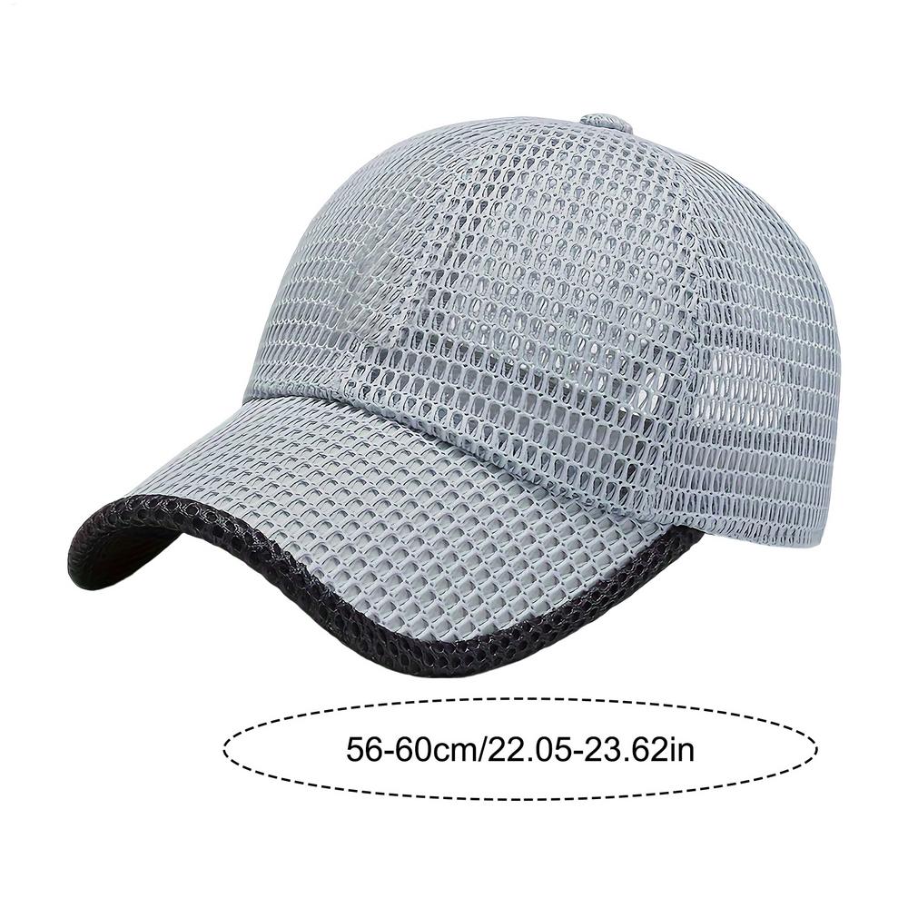 Quick Dry Trucker Baseball Cap Sun Protection Running Cap for Men Women Outdoor Hiking Backpacking Walking Travel