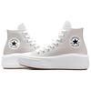 Converse Chuck Taylor All Star Stilvoll und Vielseitig Abriebfest Atmungsaktiv High-Top Espadrilles Damen Hellgrau