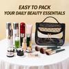 Zippered Travel Cosmetic Bag Transparent PVC Waterproof Cosmetic Bag  Daily Travel