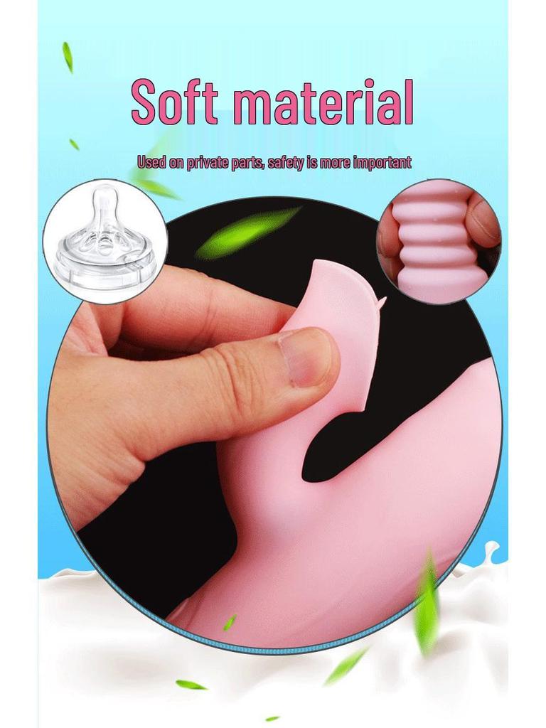 Automatic Thrusting and Licking Vibrator for Women - Erotic Self-Pleasure Device