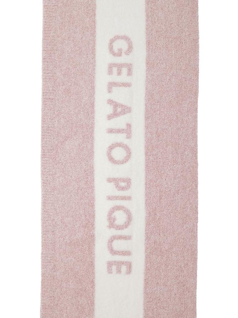 Gelato Pique Powder Melange Border Blanket PWGG245535PNKF