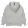 Bluetail Unisex Pocket Hooded Zip Up Melange Gray Azg3jp01mg