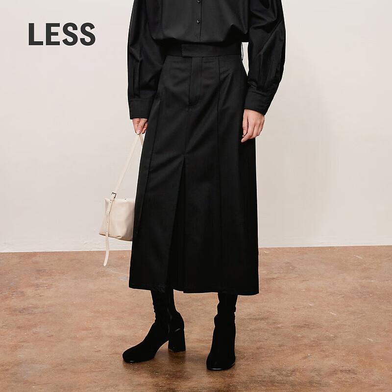 Women s A-Line Split Long Skirt L