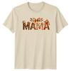 MAMA Unisexs TShirt Fall Leaves Pumpkin Autumn Mothers Day Gift For Her
