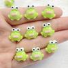20Pcs Cute Mini Cartoon Frog Nail Art Resin Designer Charms DIY Craft For Nail 3D Decorations Jewelry