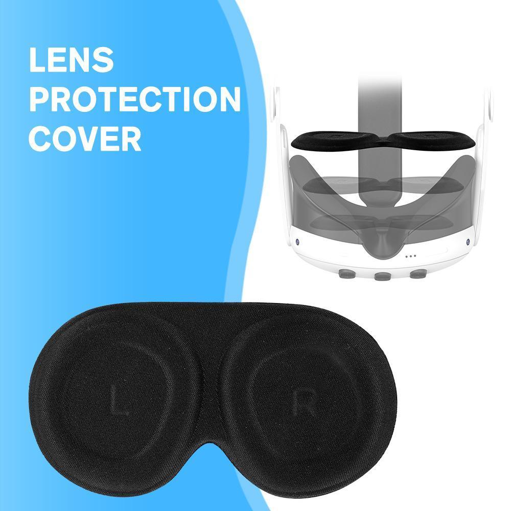 VR Lens Protector For Meta Quest 3S VR Accessories Protective Cover Dustproof Lens Case Cap For Oculus Quest 3S