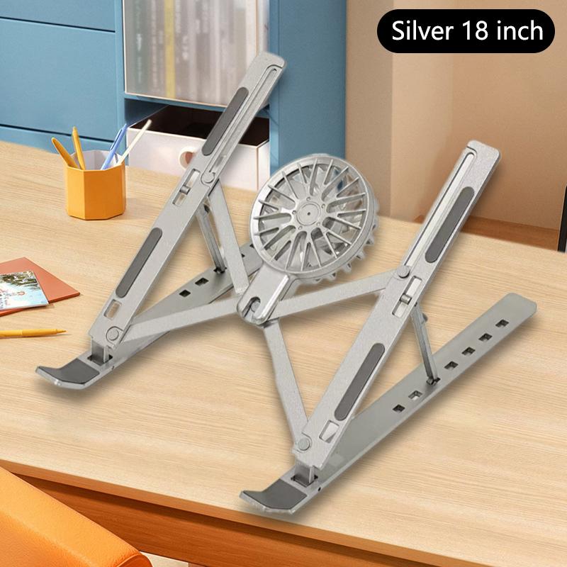 Laptop Cooler Stand Foldable Notebook Computer Cooling Pad Portable Stand For 16-18 Inch Tablet Laptop Desktop Bracket With Fans