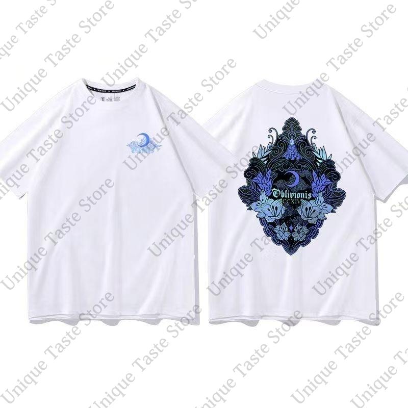 

Anime BanG Dream T Shirt Ave Mujica Oblivionis Same Print Tshirt Harajuku Fashion High Quality Cotton Short Sleeve Tee TopS S