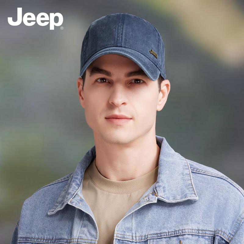 Jeep Cappellino da Baseball da Uomo Quattro Stagioni Outdoor Trendy Vintage Cappello con Visiera Anatra Unisex Cappello da Sole