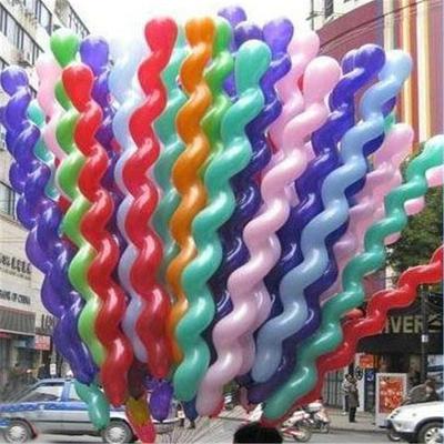 Twist Decoration Screw Party Supplies Magic Balloon Long Spiral Balloon 10pcs Jewelry Accessory