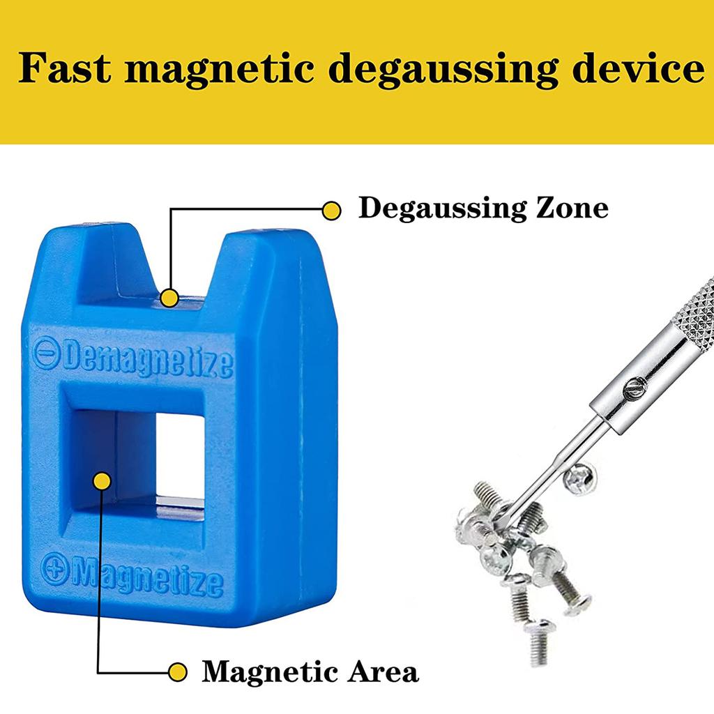 28Pcs Precision Screwdriver Set 0.6-2.0mm Micro Cross Metric Flat Head Screwdriver Kit for Watch Eyeglasses Jewelry Repair Tools