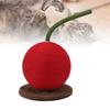 Cat Scratching Ball Jute Cute Look Space Saving Protect Furniture Abrasion Proof Cat Scratcher Post for Home Indoor