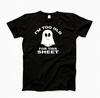 Jestem za stary na ten arkusz Zabawny Duch College Humor Czarny T-shirt