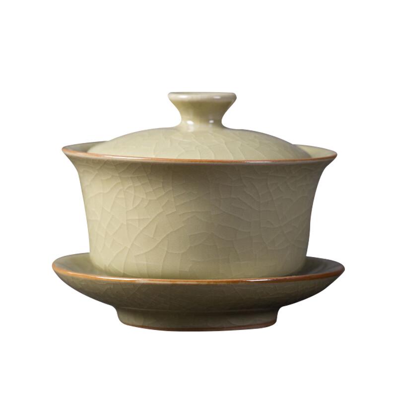 Longquan Celadon Ge Ware Gaiwan Teacup