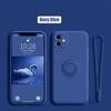 Liquid Silicone Magnetic Ring Holder Kickstand Phone Case for XiaoMi Redmi 13C 4G Note 12 13 14 Pro Plus 5G Soft Cover