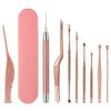 Ear Cleaning Kit With Led Light Ear Wax Removal Kit For Kids And Adults Earwax Spoon Digger & Tweezers Ear Cleaning Tool Set