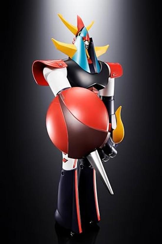 TAMASHII NATIONS Machinder Géant Brave Raideen environ 600mm en PE ABS PVC figurine articulée peinte.