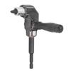 Right Angle Screwdriver Adaptor Aluminum Alloy 90 Degree Driver Attachment with ABS Handle for